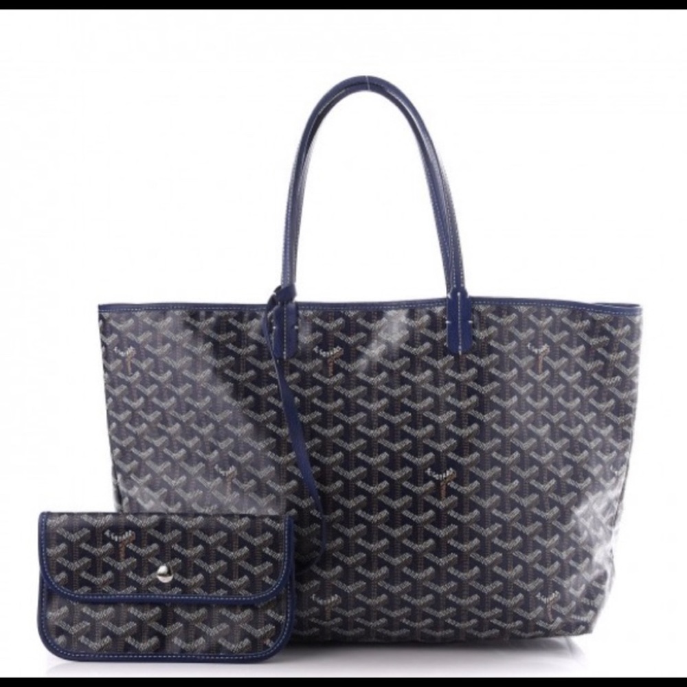 Authentic Goyard Navy Tote!!